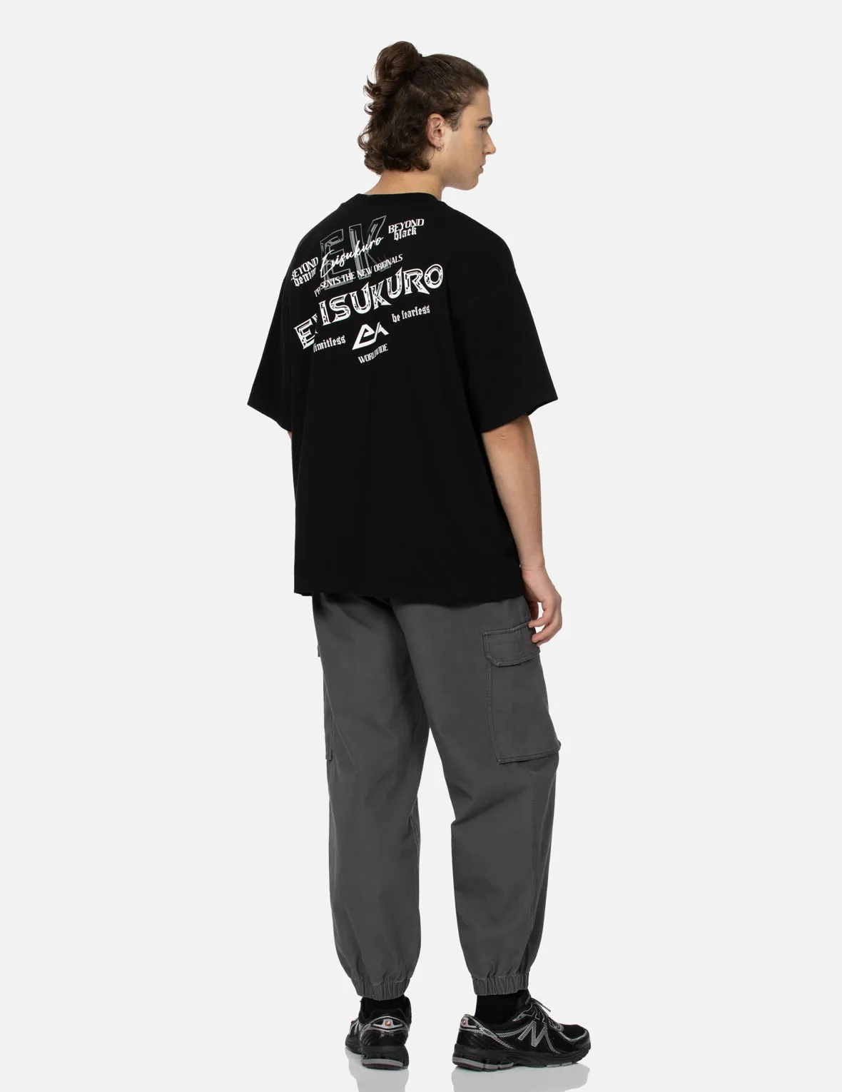 SPRING/ SUMMER COLLECTION 2025 Logo and Slogan Prints Loose Fit T-shirt