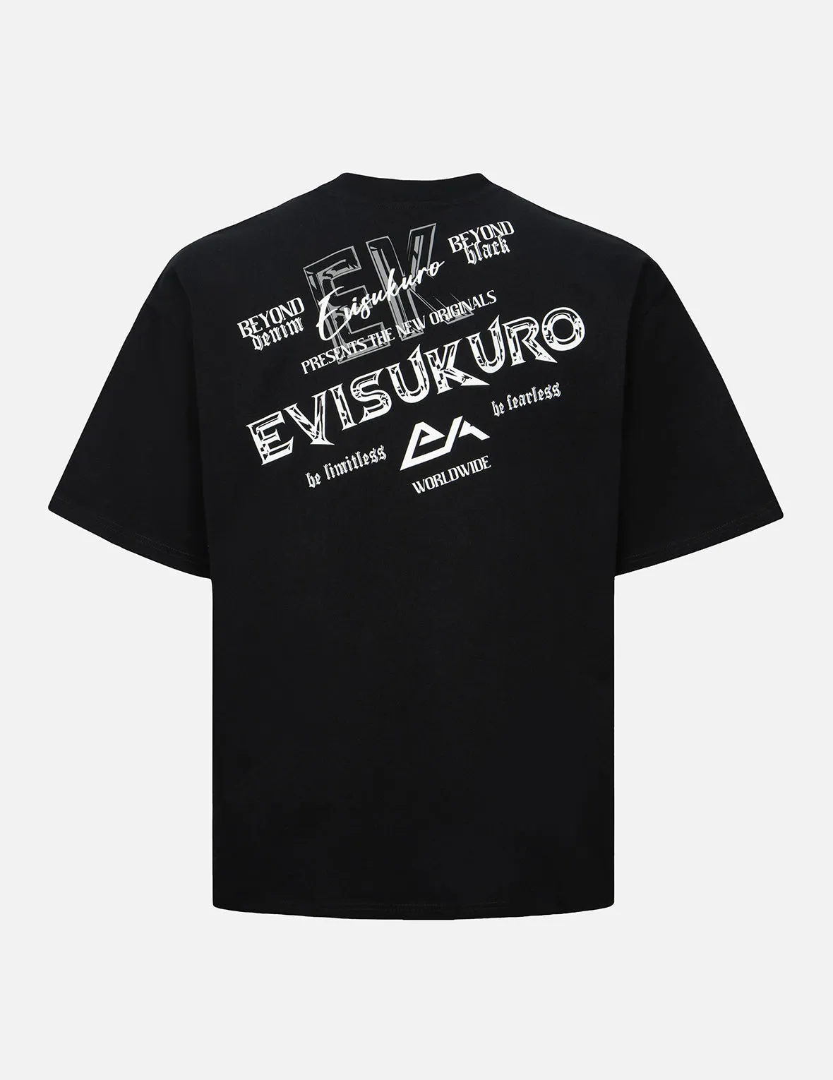 SPRING/ SUMMER COLLECTION 2025 Logo and Slogan Prints Loose Fit T-shirt