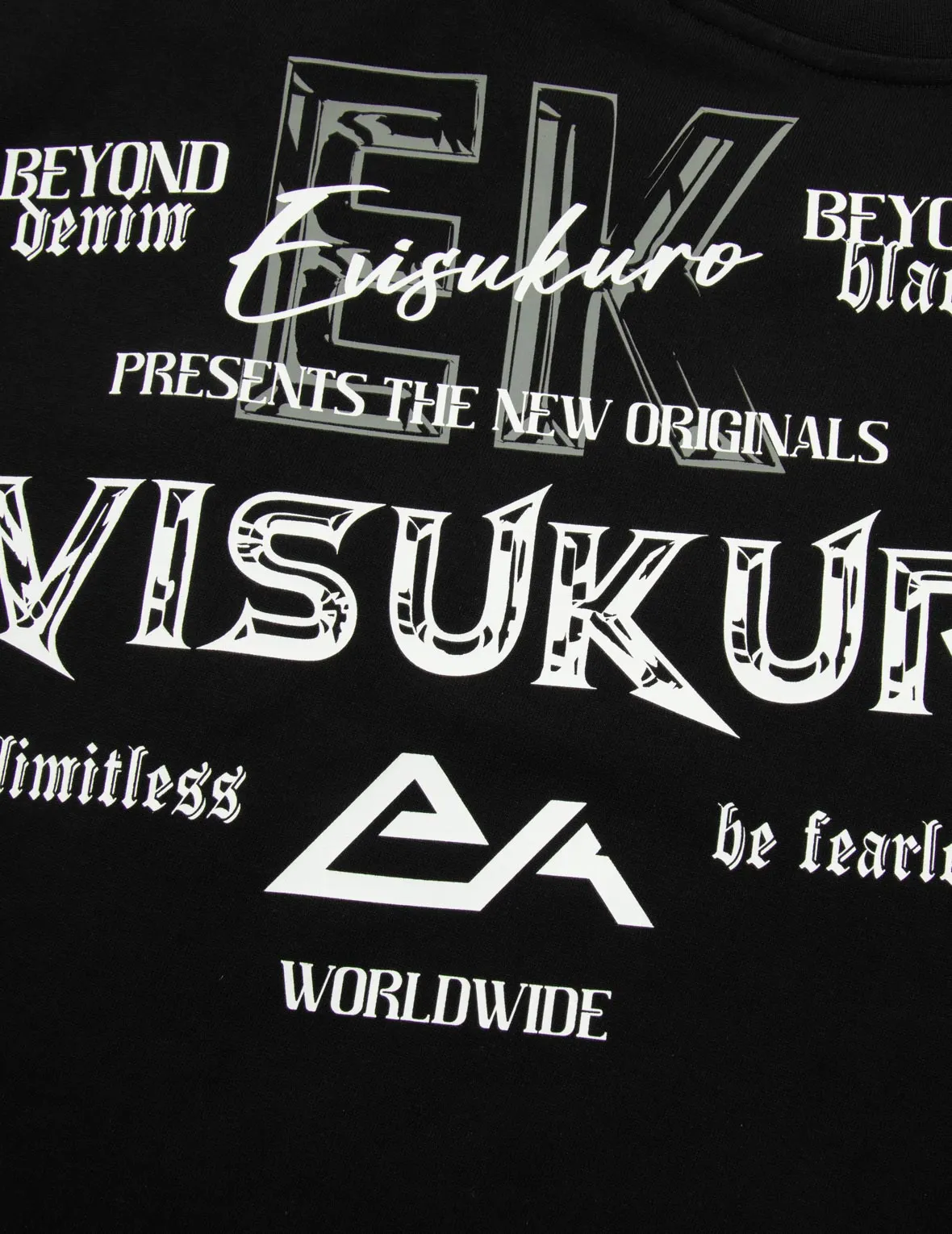 SPRING/ SUMMER COLLECTION 2025 Logo and Slogan Prints Loose Fit T-shirt