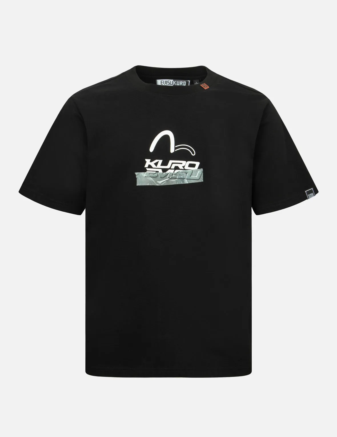 SPRING/ SUMMER COLLECTION 2025 Logo and Tape Print Regular Fit T-shirt