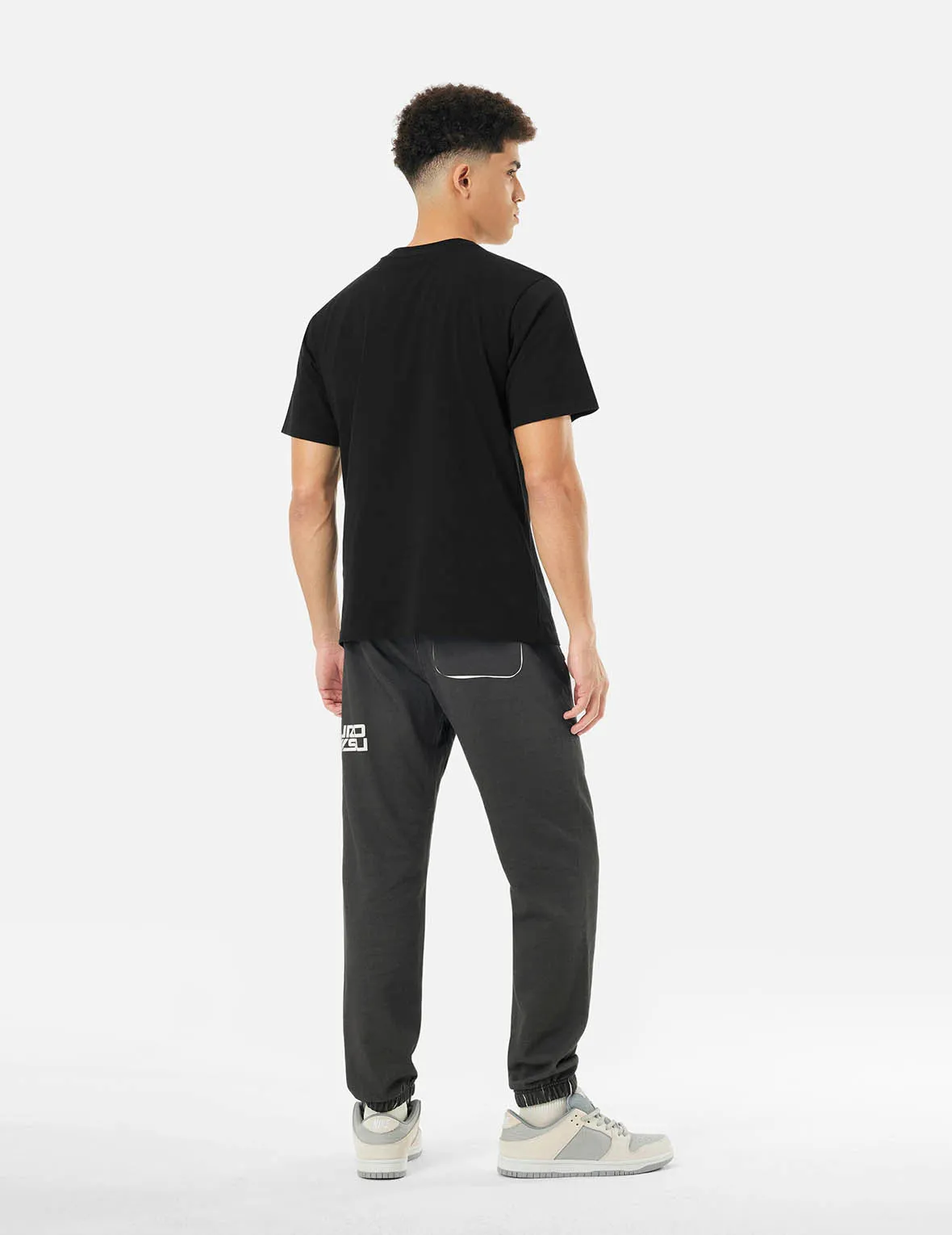 SPRING/ SUMMER COLLECTION 2025 Logo and Tape Print Regular Fit T-shirt