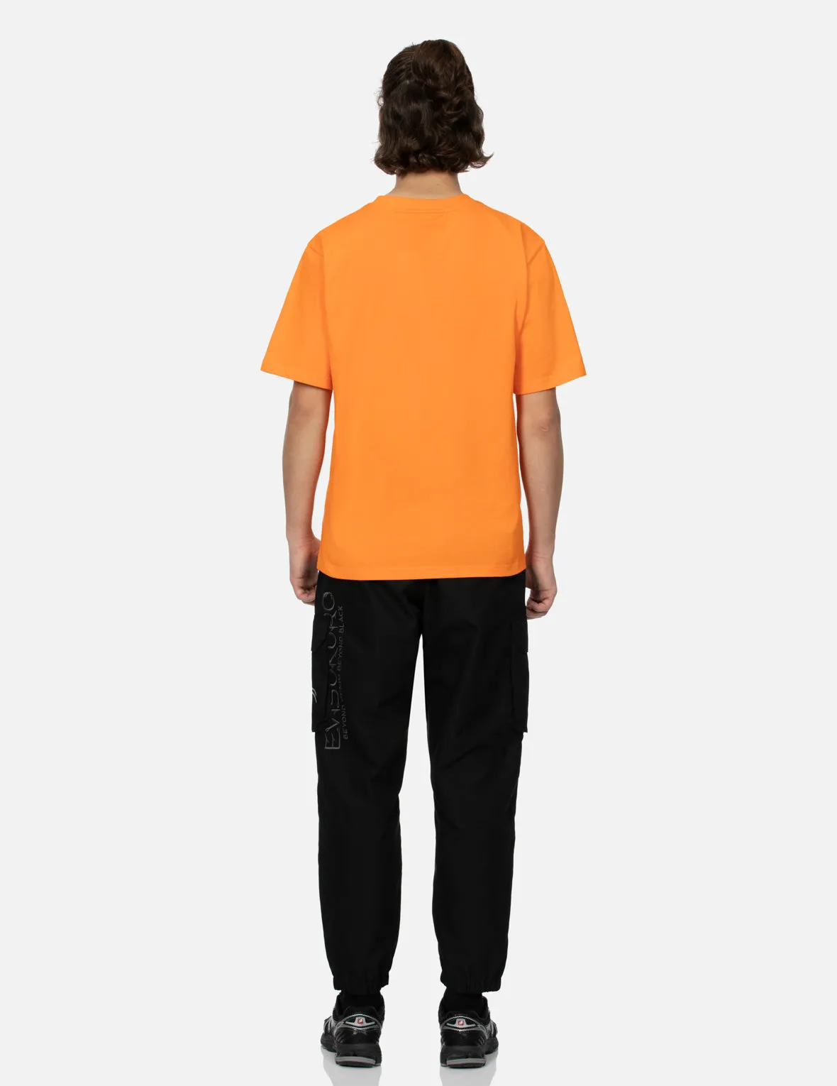 SPRING/ SUMMER COLLECTION 2025 Logo and Tape Print Regular Fit T-shirt