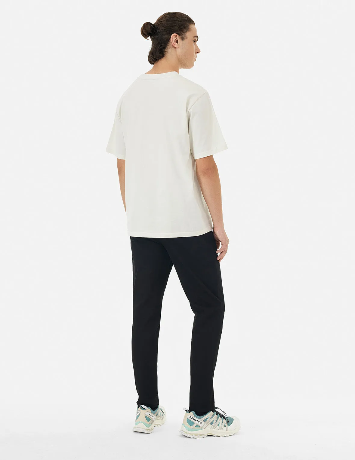 SPRING/ SUMMER COLLECTION 2025 Logo and Tape Print Regular Fit T-shirt