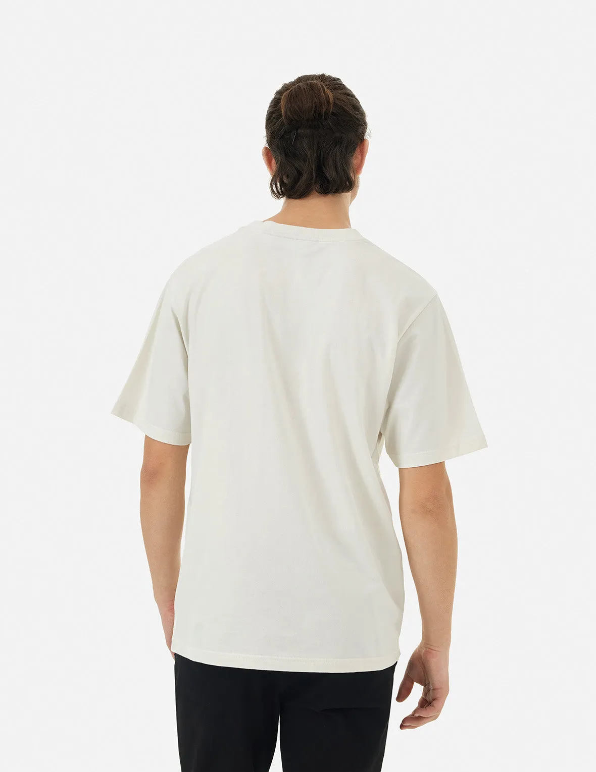 SPRING/ SUMMER COLLECTION 2025 Logo and Tape Print Regular Fit T-shirt