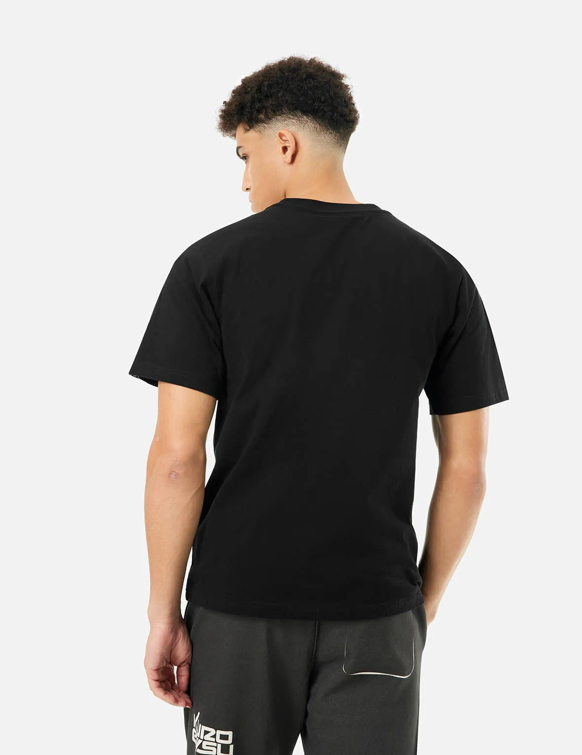 SPRING/ SUMMER COLLECTION 2025 Logo and Tape Print Regular Fit T-shirt