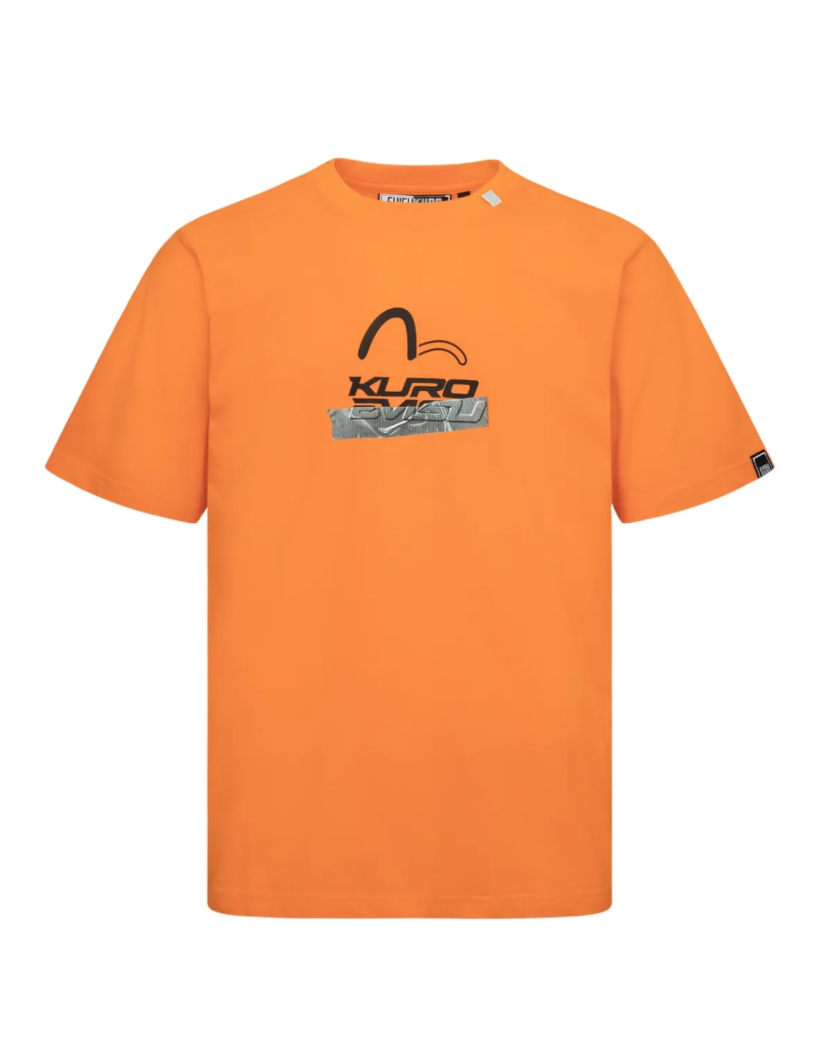 SPRING/ SUMMER COLLECTION 2025 Logo and Tape Print Regular Fit T-shirt