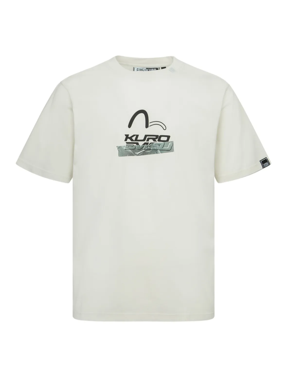 SPRING/ SUMMER COLLECTION 2025 Logo and Tape Print Regular Fit T-shirt