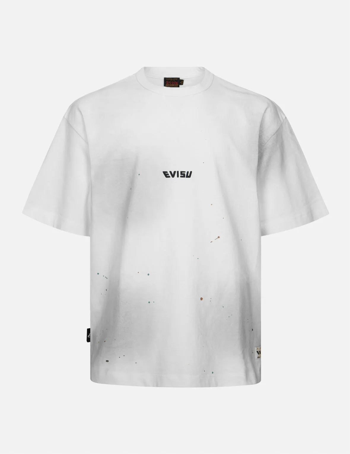 SPRING/ SUMMER COLLECTION 2025 Logo Embroidery and Multi-print Loose Fit T-shirt