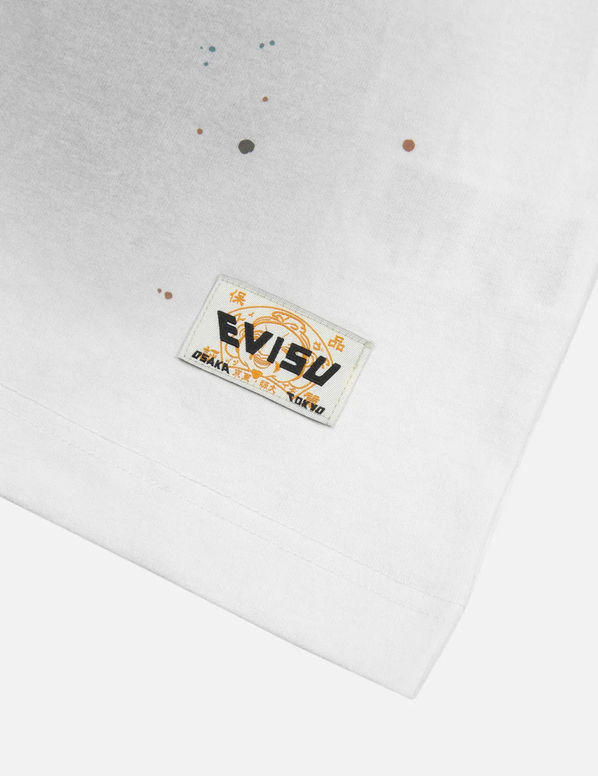 SPRING/ SUMMER COLLECTION 2025 Logo Embroidery and Multi-print Loose Fit T-shirt