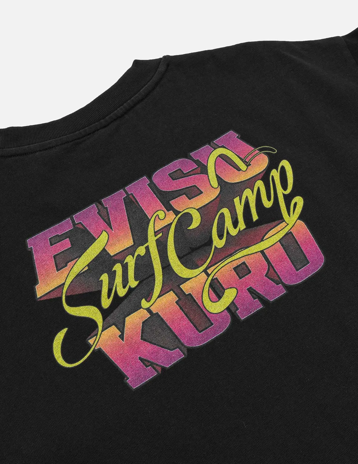 SPRING/ SUMMER COLLECTION 2025 Logo Embroidery and Surf Camp Print Regular Fit T-shirt