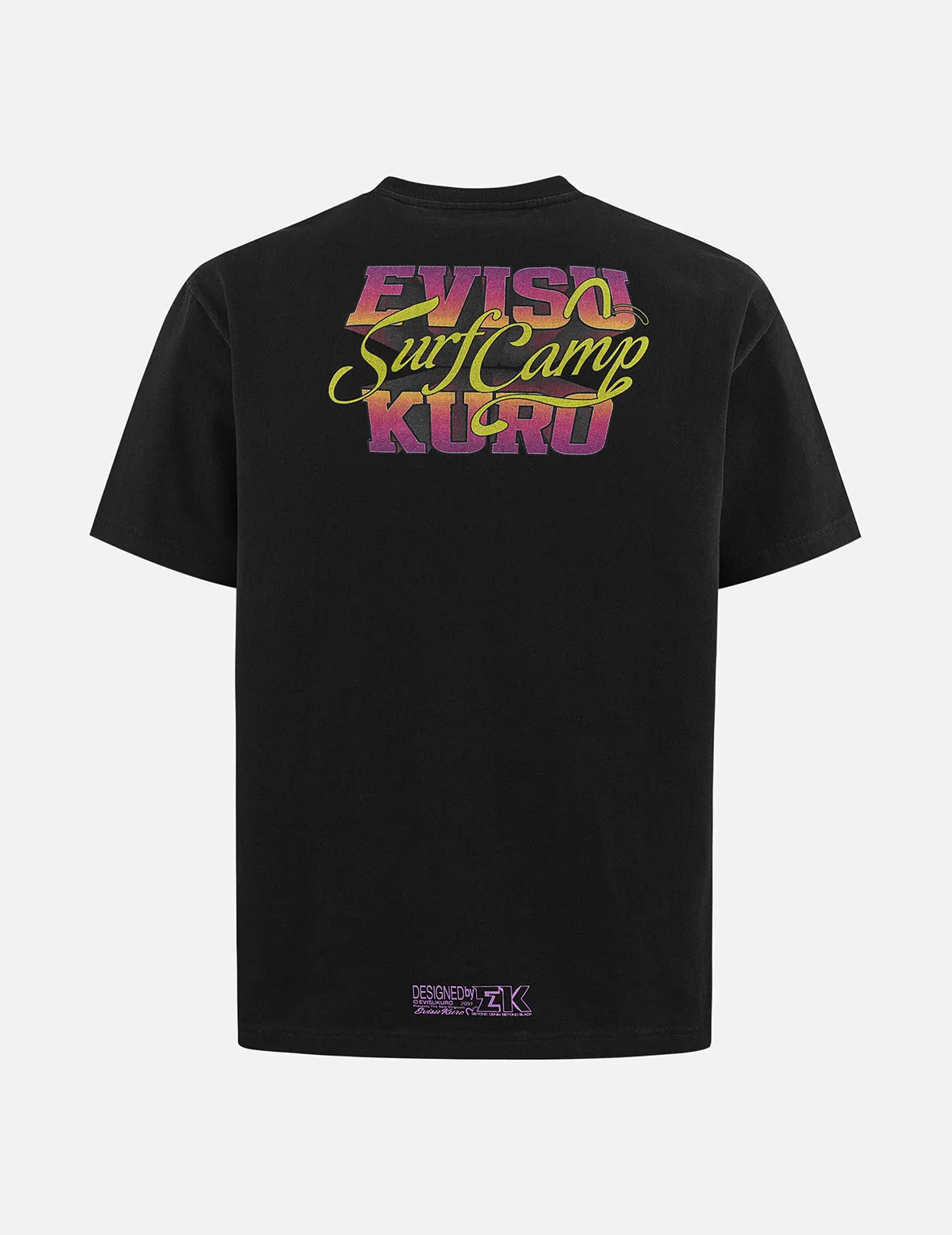 SPRING/ SUMMER COLLECTION 2025 Logo Embroidery and Surf Camp Print Regular Fit T-shirt