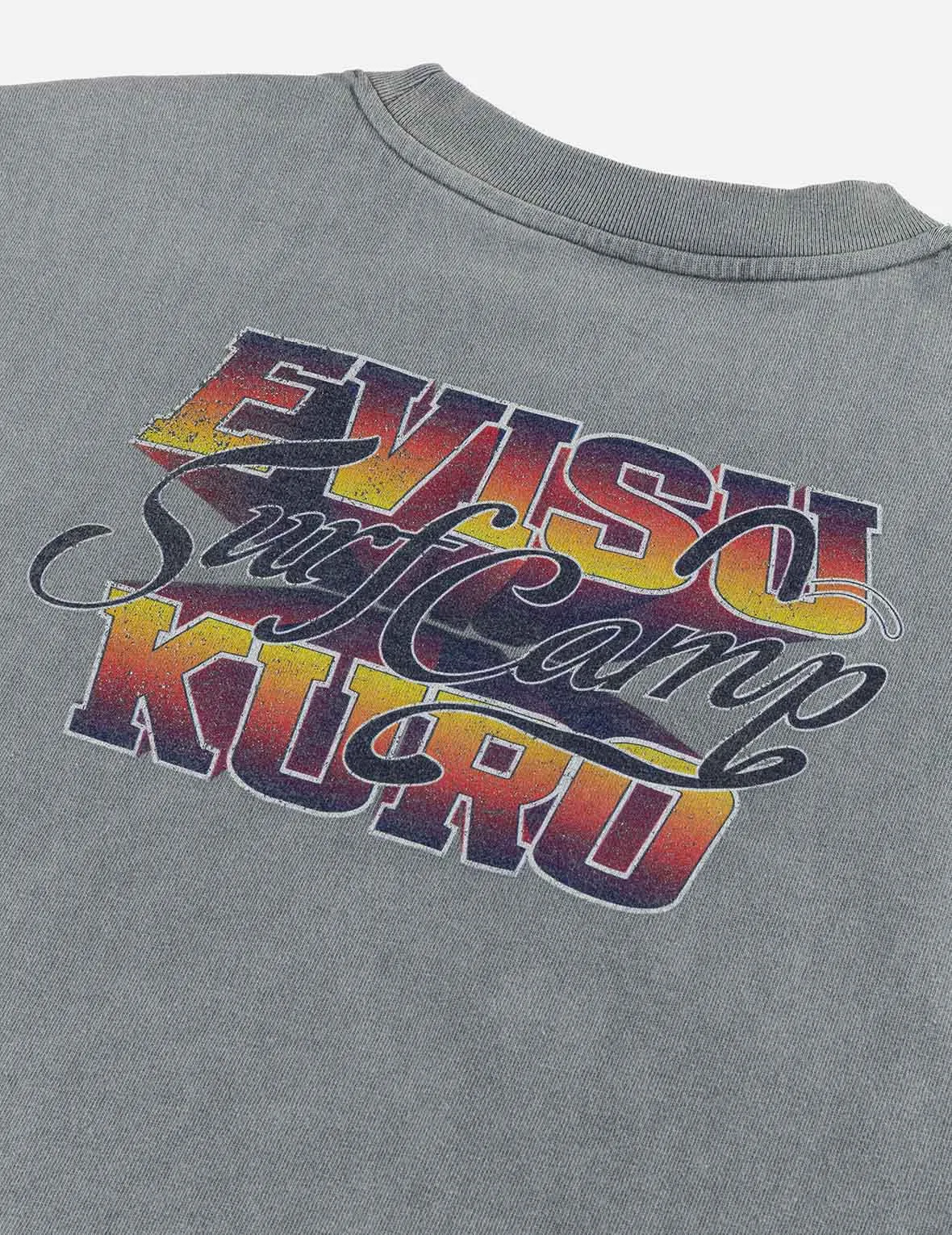 SPRING/ SUMMER COLLECTION 2025 Logo Embroidery and Surf Camp Print Regular Fit T-shirt