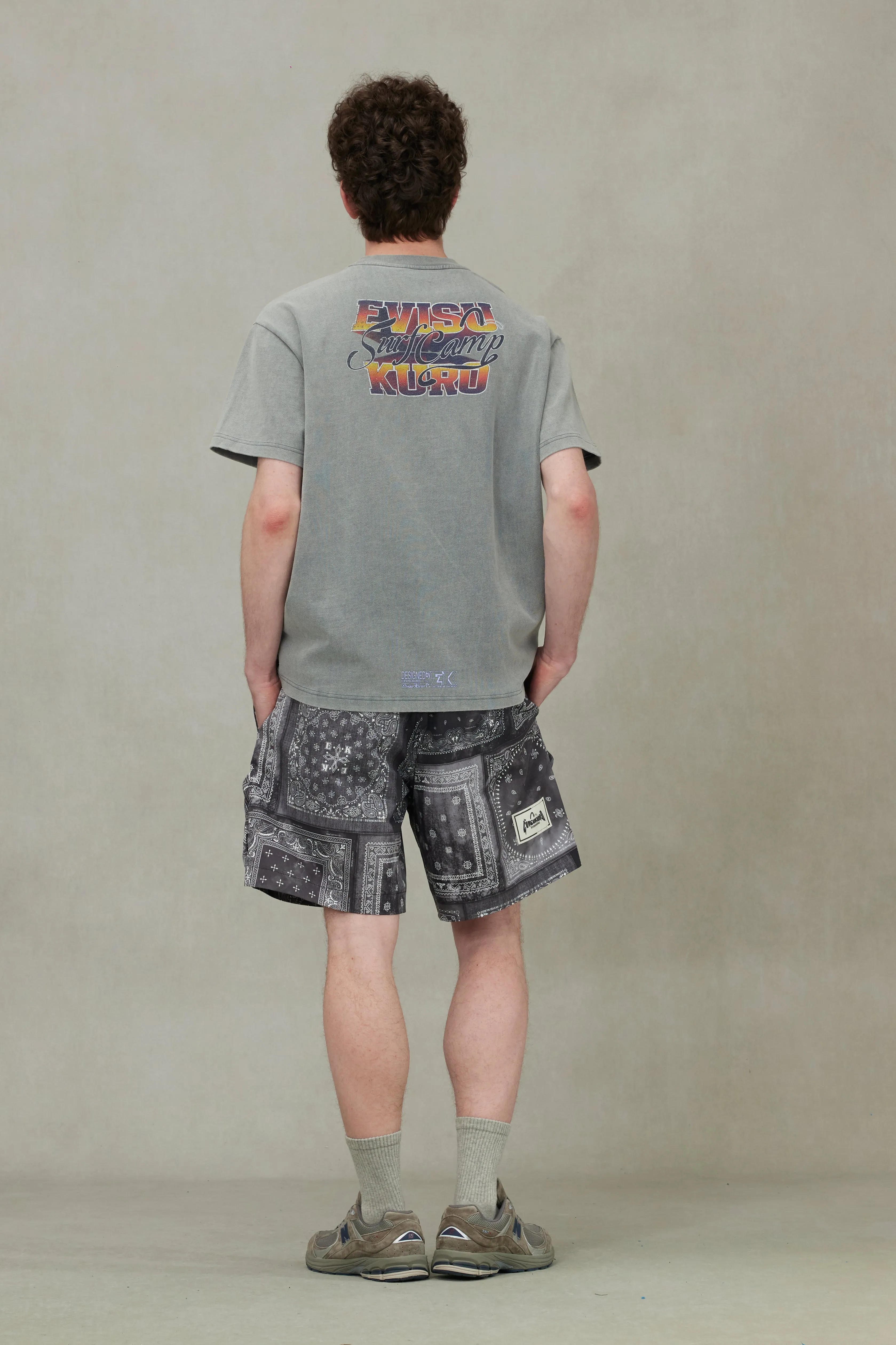SPRING/ SUMMER COLLECTION 2025 Logo Embroidery and Surf Camp Print Regular Fit T-shirt