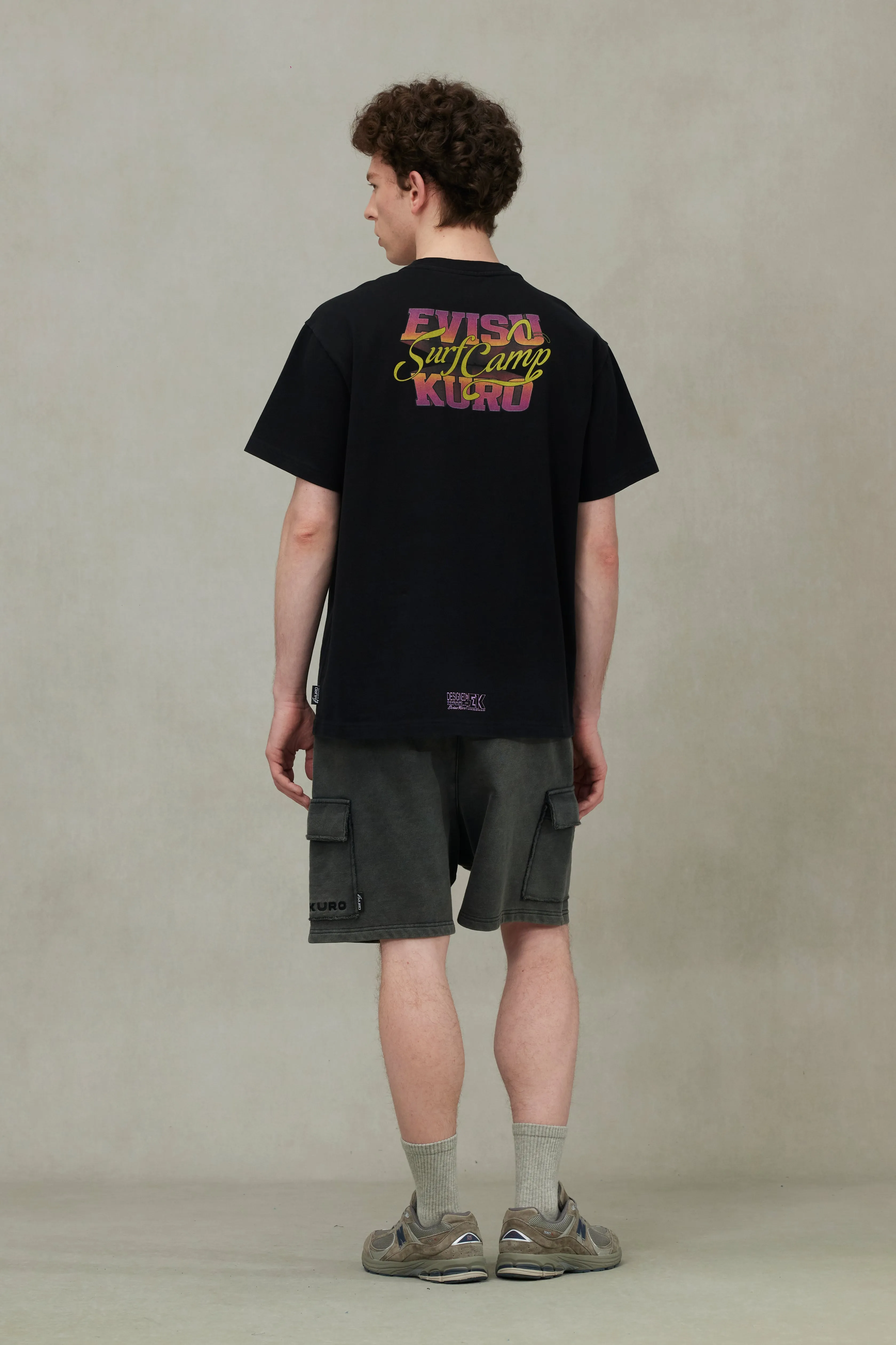 SPRING/ SUMMER COLLECTION 2025 Logo Embroidery and Surf Camp Print Regular Fit T-shirt