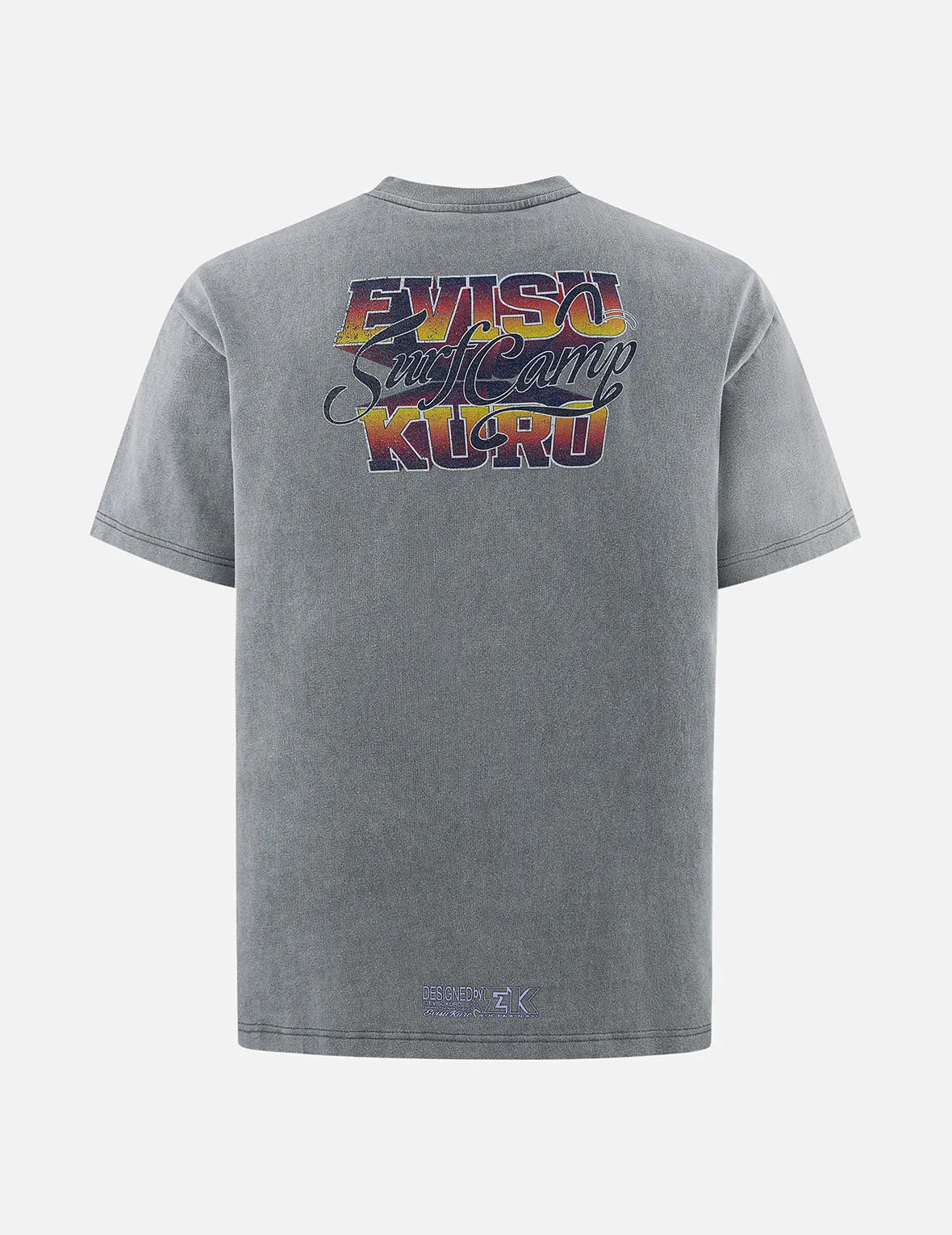 SPRING/ SUMMER COLLECTION 2025 Logo Embroidery and Surf Camp Print Regular Fit T-shirt