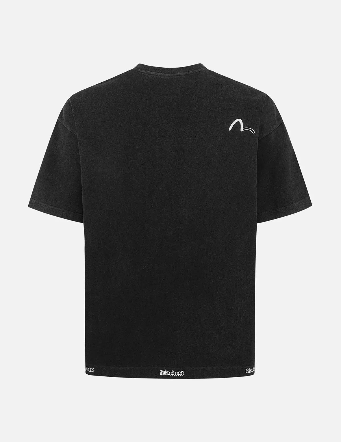 SPRING/ SUMMER COLLECTION 2025 Logo embroidery Oversized Washed T-Shirt