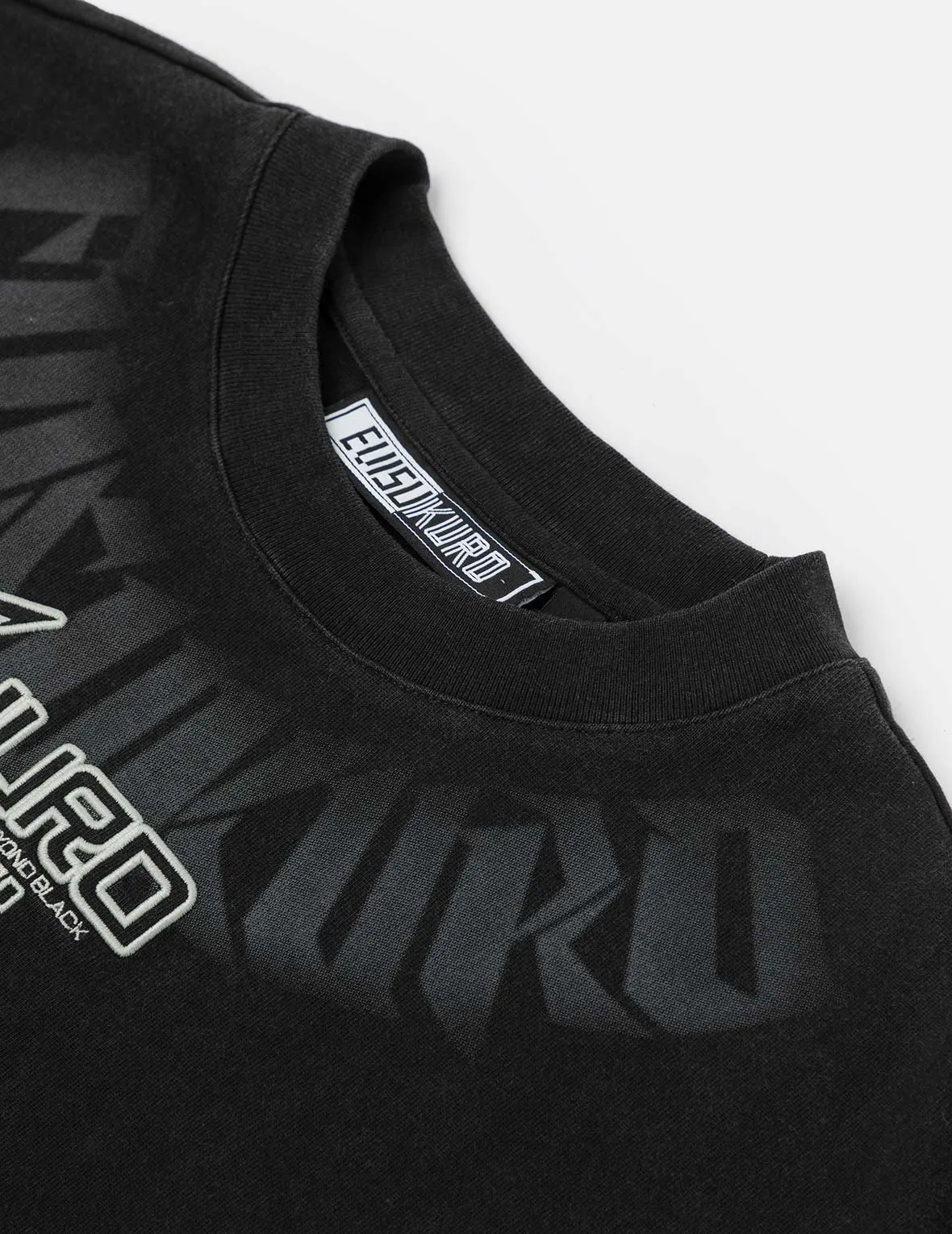 SPRING/ SUMMER COLLECTION 2025 Logo embroidery Oversized Washed T-Shirt