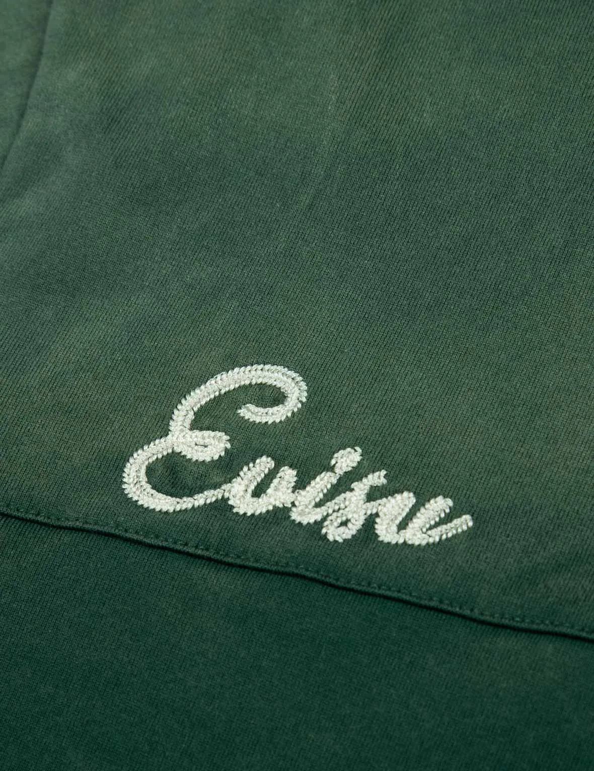 SPRING/ SUMMER COLLECTION 2025 Logo Embroidery Paneling Boxy T-shirt