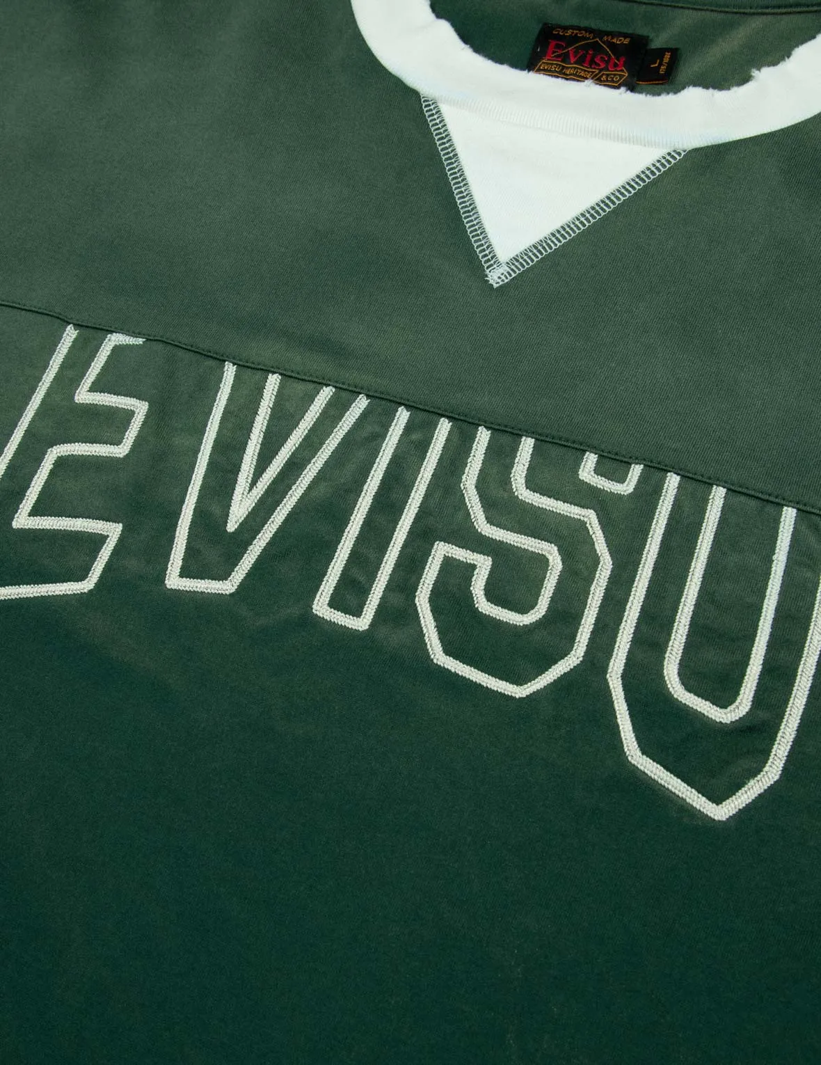 SPRING/ SUMMER COLLECTION 2025 Logo Embroidery Paneling Boxy T-shirt