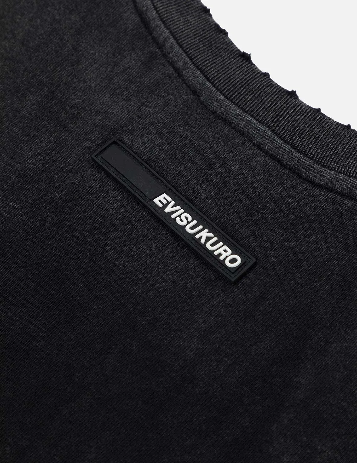 SPRING/ SUMMER COLLECTION 2025 Logo Embroidery Regular Fit Acid-Wash T-Shirt