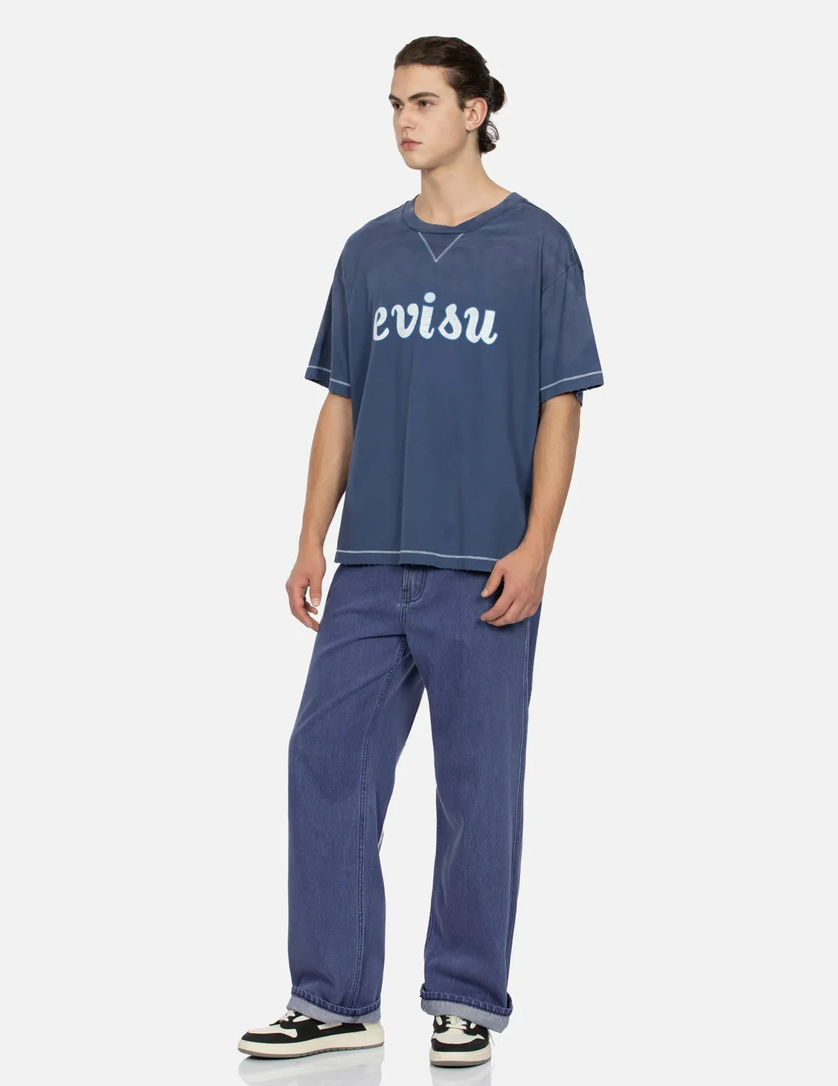 SPRING/ SUMMER COLLECTION 2025 Logo Print Boxy T-shirt