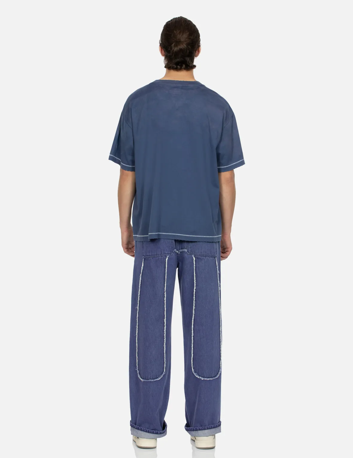 SPRING/ SUMMER COLLECTION 2025 Logo Print Boxy T-shirt
