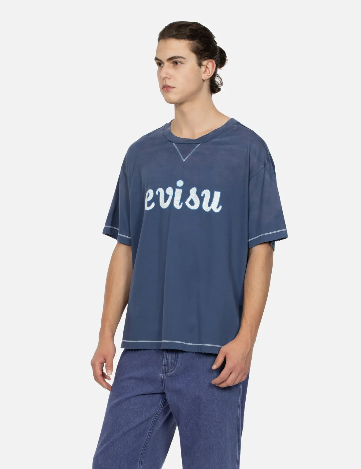 SPRING/ SUMMER COLLECTION 2025 Logo Print Boxy T-shirt