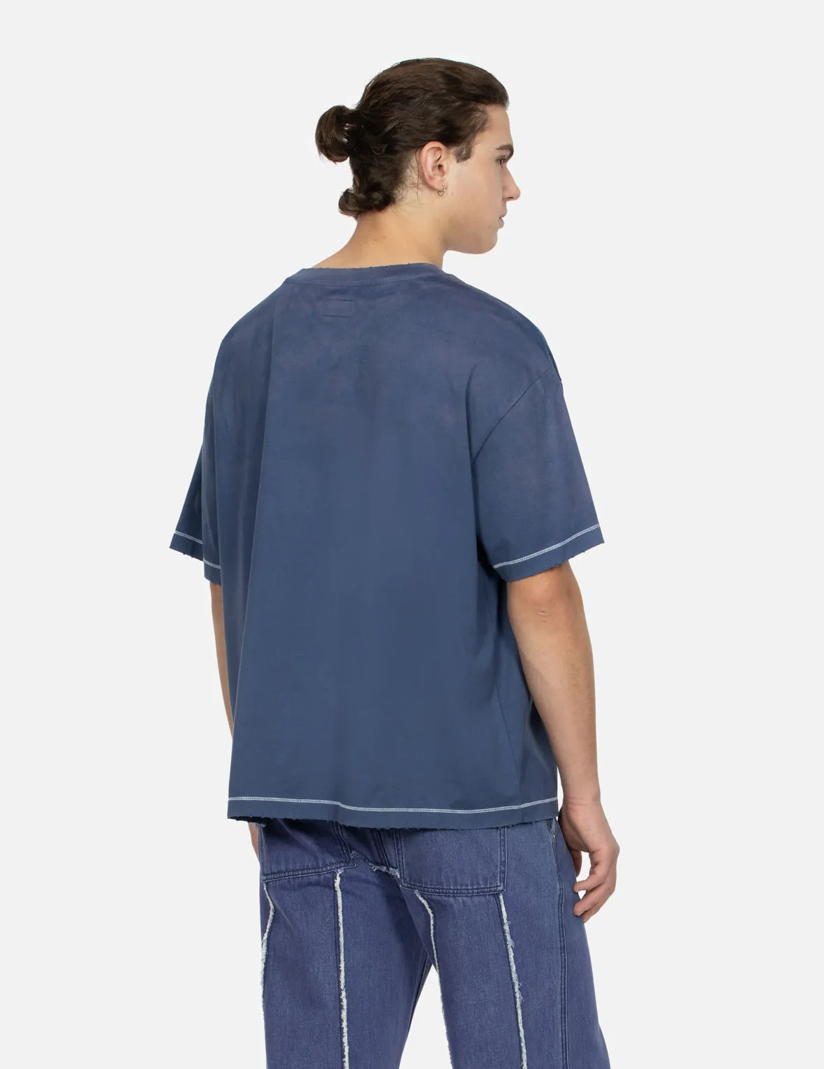 SPRING/ SUMMER COLLECTION 2025 Logo Print Boxy T-shirt