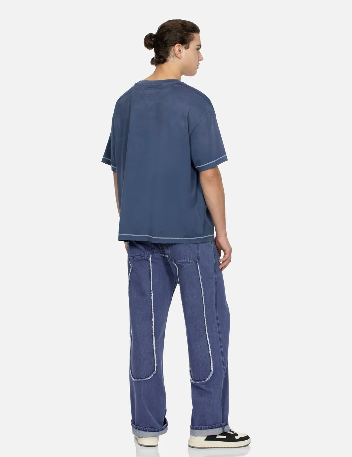 SPRING/ SUMMER COLLECTION 2025 Logo Print Boxy T-shirt
