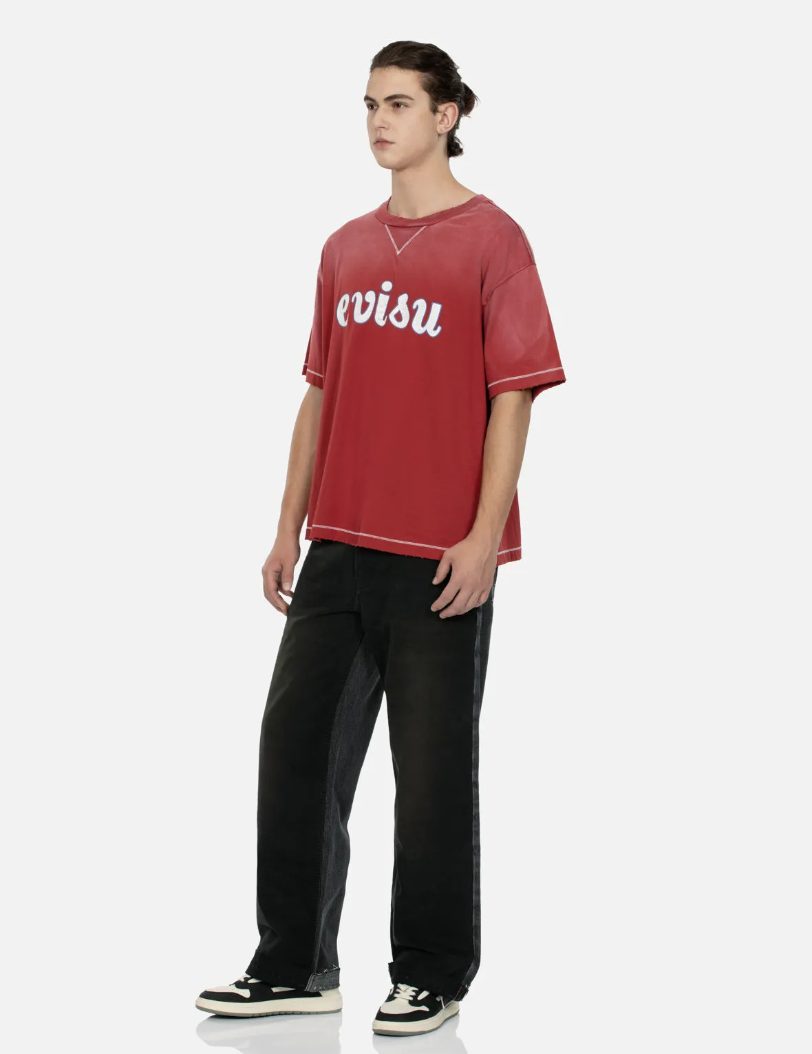 SPRING/ SUMMER COLLECTION 2025 Logo Print Boxy T-shirt