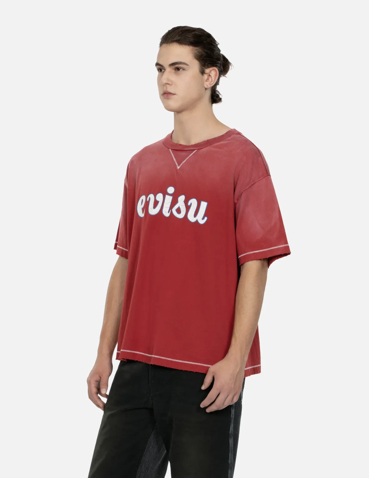 SPRING/ SUMMER COLLECTION 2025 Logo Print Boxy T-shirt
