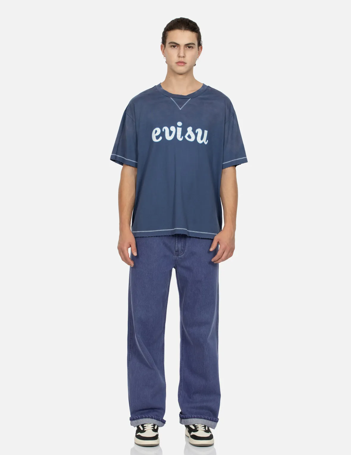 SPRING/ SUMMER COLLECTION 2025 Logo Print Boxy T-shirt