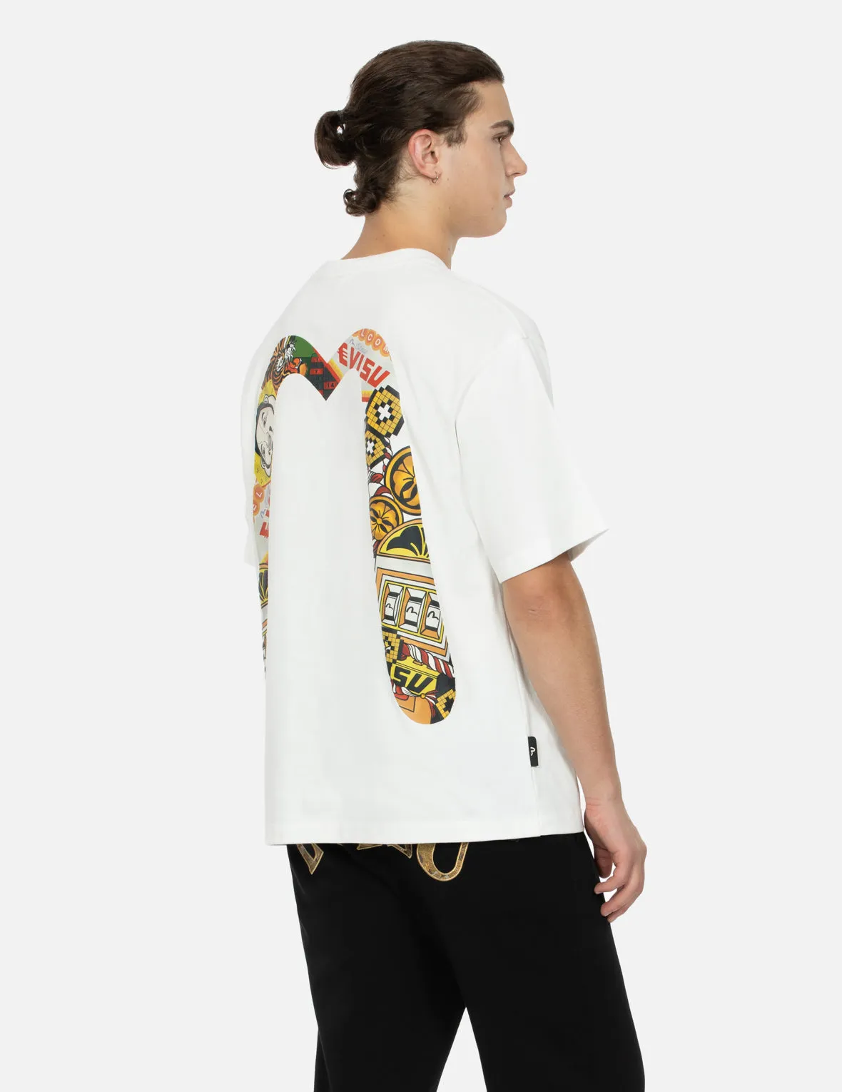 SPRING/ SUMMER COLLECTION 2025 Lucky Slot Machine Daicock Print Relax Fit T-shirt