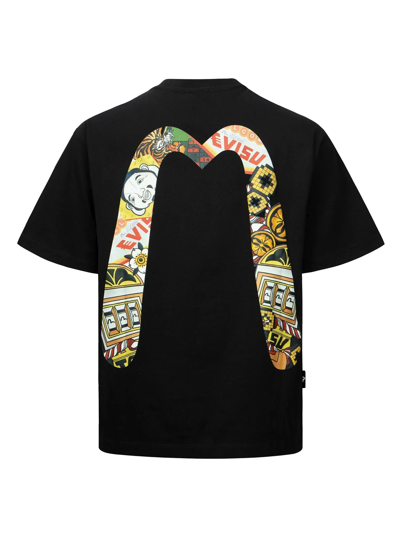 SPRING/ SUMMER COLLECTION 2025 Lucky Slot Machine Daicock Print Relax Fit T-shirt