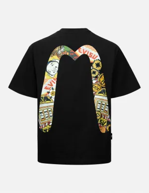 SPRING/ SUMMER COLLECTION 2025 Lucky Slot Machine Daicock Print Relax Fit T-shirt