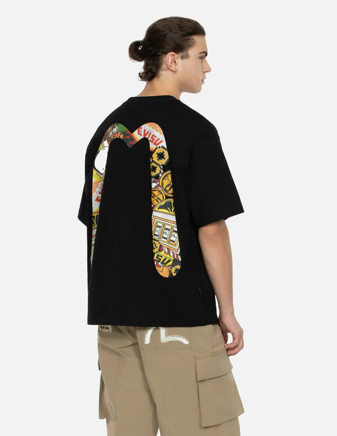 SPRING/ SUMMER COLLECTION 2025 Lucky Slot Machine Daicock Print Relax Fit T-shirt