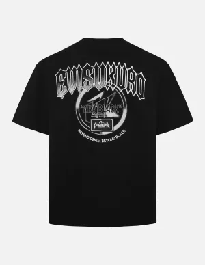 SPRING/ SUMMER COLLECTION 2025 Metallic Logo and Slogan Print Regular Fit T-Shirt