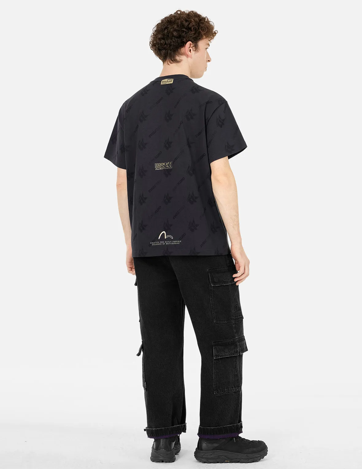 SPRING/ SUMMER COLLECTION 2025 Monogram Logo Print Relax Fit T-shirt