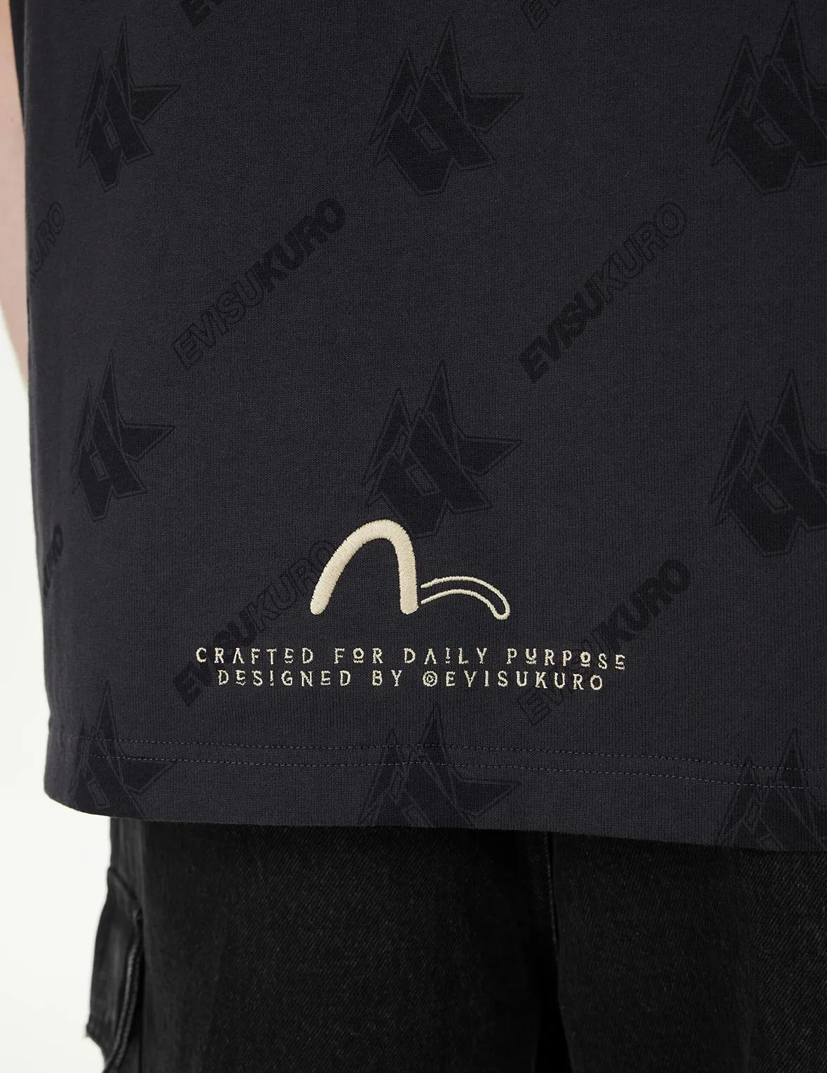 SPRING/ SUMMER COLLECTION 2025 Monogram Logo Print Relax Fit T-shirt