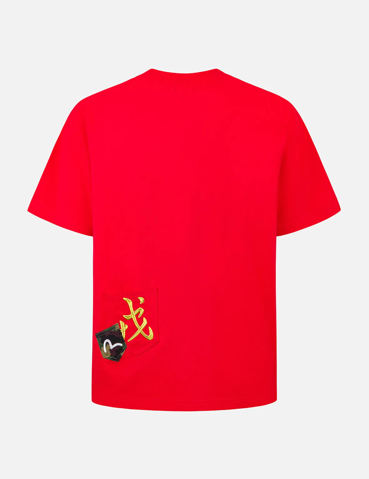 SPRING/ SUMMER COLLECTION 2025 Multi-embroidery and Multi-pocket Relax Fit T-shirt