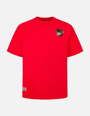 SPRING/ SUMMER COLLECTION 2025 Multi-embroidery and Multi-pocket Relax Fit T-shirt