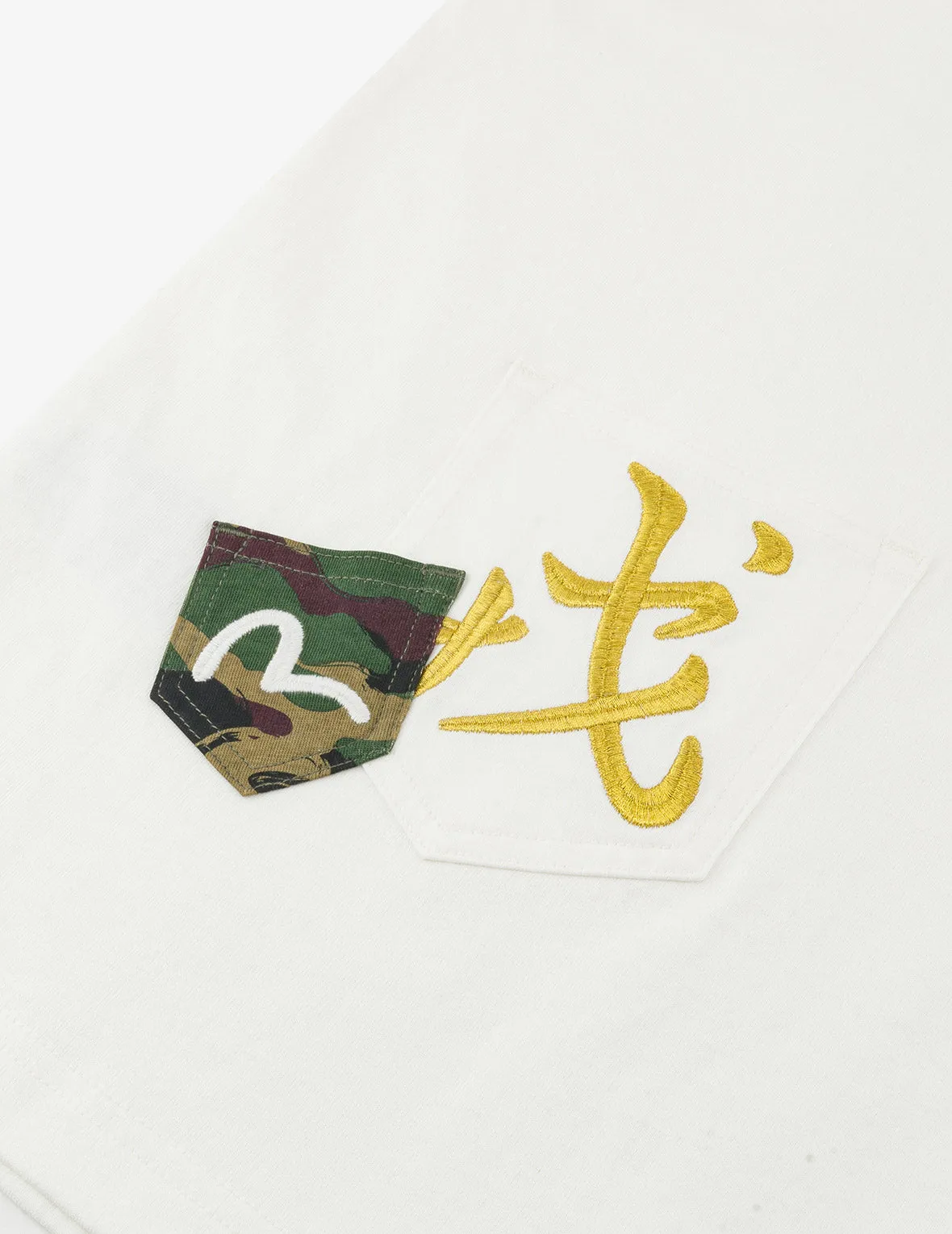 SPRING/ SUMMER COLLECTION 2025 Multi-embroidery and Multi-pocket Relax Fit T-shirt