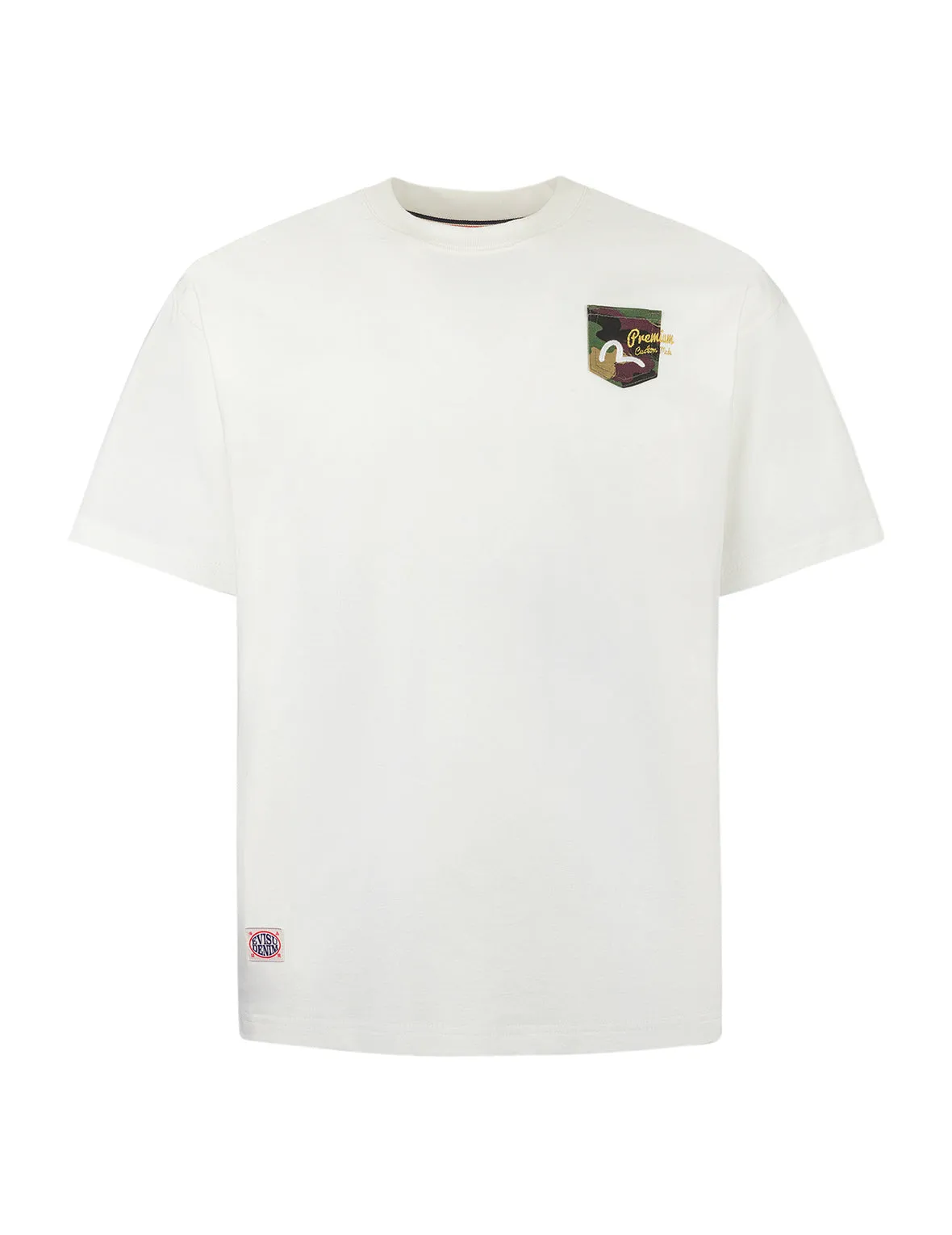 SPRING/ SUMMER COLLECTION 2025 Multi-embroidery and Multi-pocket Relax Fit T-shirt
