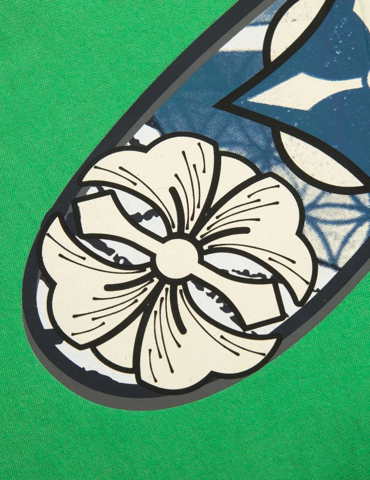 SPRING/ SUMMER COLLECTION 2025 Multi-Hanafuda Daruma and Daicock Print Loose Fit T-shirt