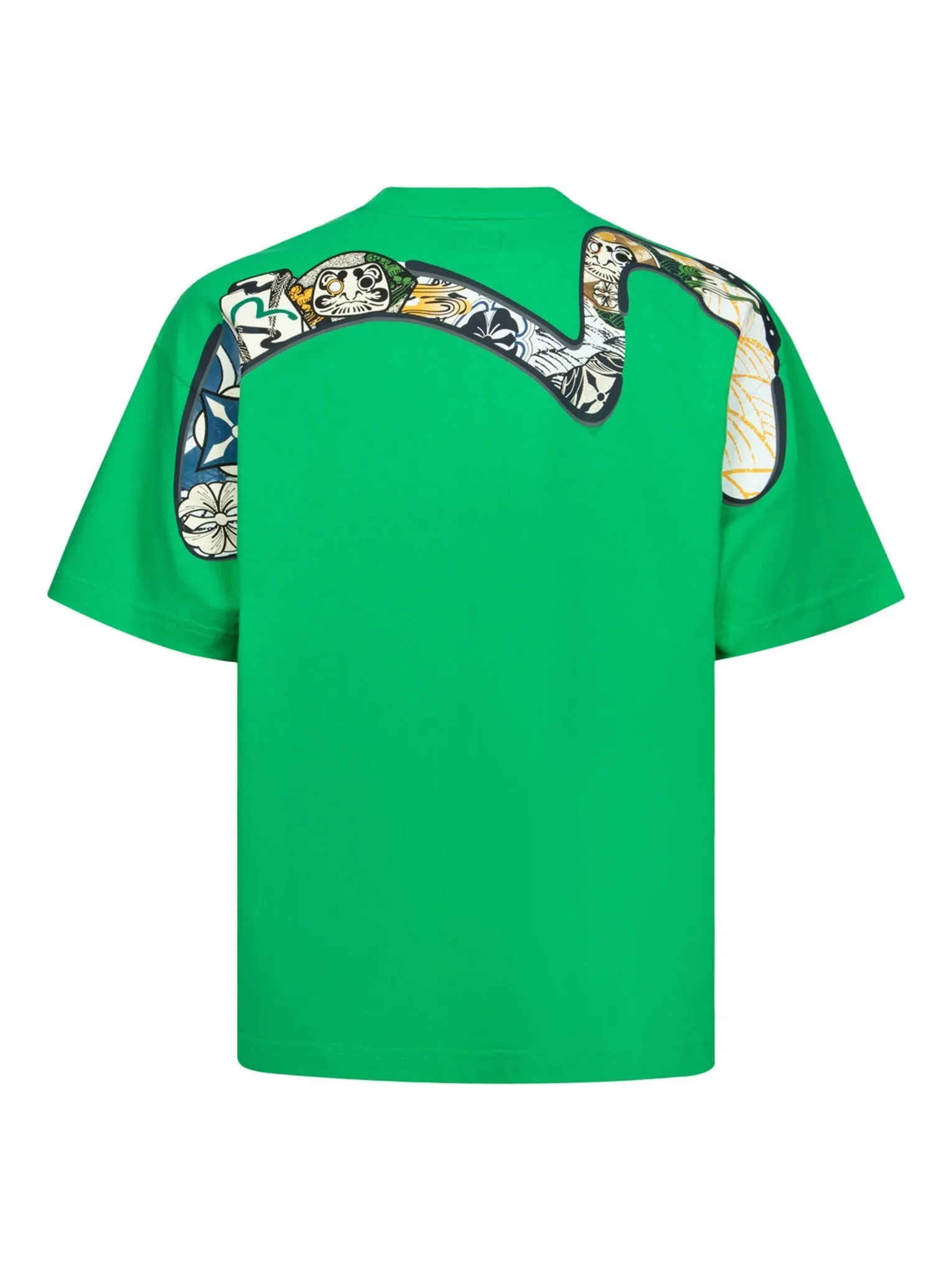 SPRING/ SUMMER COLLECTION 2025 Multi-Hanafuda Daruma and Daicock Print Loose Fit T-shirt
