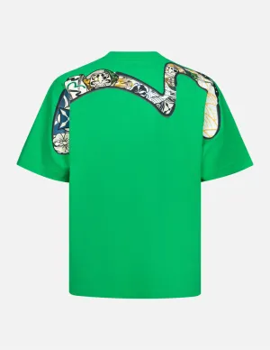 SPRING/ SUMMER COLLECTION 2025 Multi-Hanafuda Daruma and Daicock Print Loose Fit T-shirt