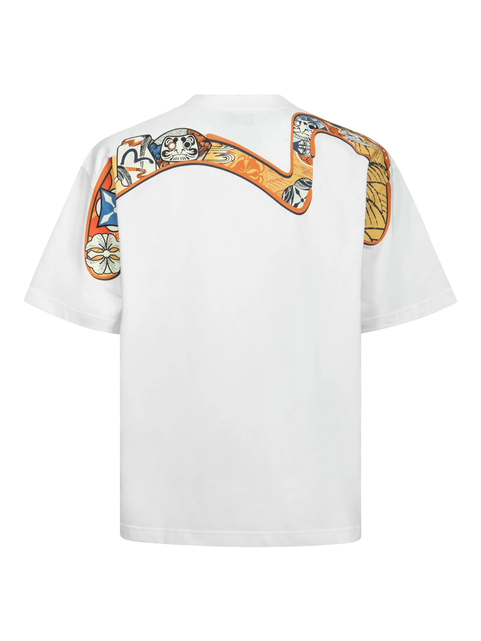 SPRING/ SUMMER COLLECTION 2025 Multi-Hanafuda Daruma and Daicock Print Loose Fit T-shirt