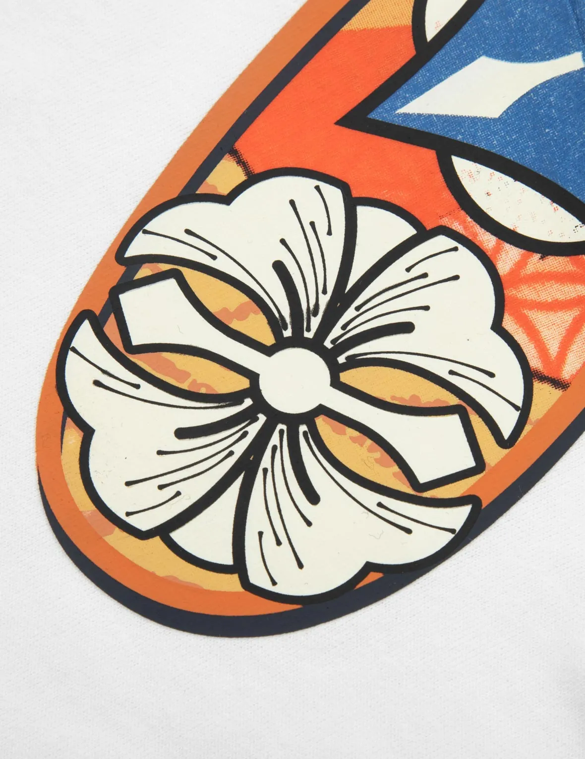 SPRING/ SUMMER COLLECTION 2025 Multi-Hanafuda Daruma and Daicock Print Loose Fit T-shirt
