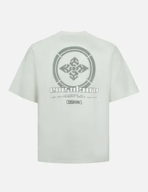 SPRING/ SUMMER COLLECTION 2025 Multi Logo and Fragile Glass Effect Print Regular Fit T-shirt