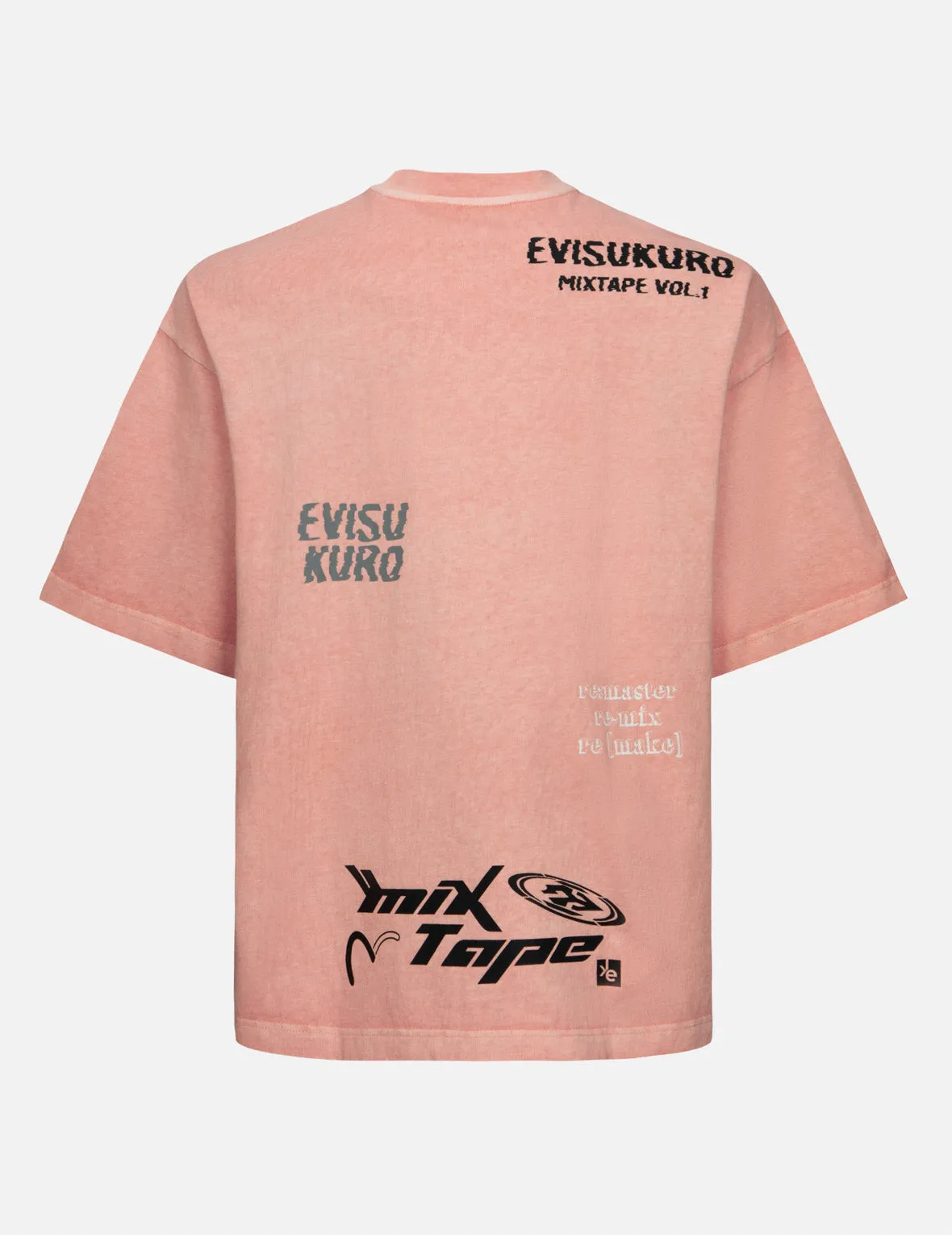 SPRING/ SUMMER COLLECTION 2025 Multi Logo Print Oversized T-Shirt